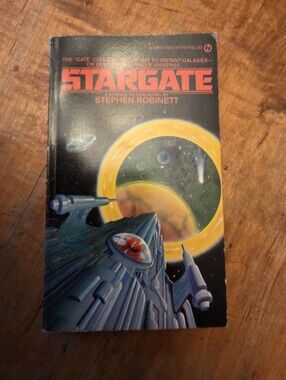 Stargate Stephen Robinett 1977 1st PB Science Fiction Signet